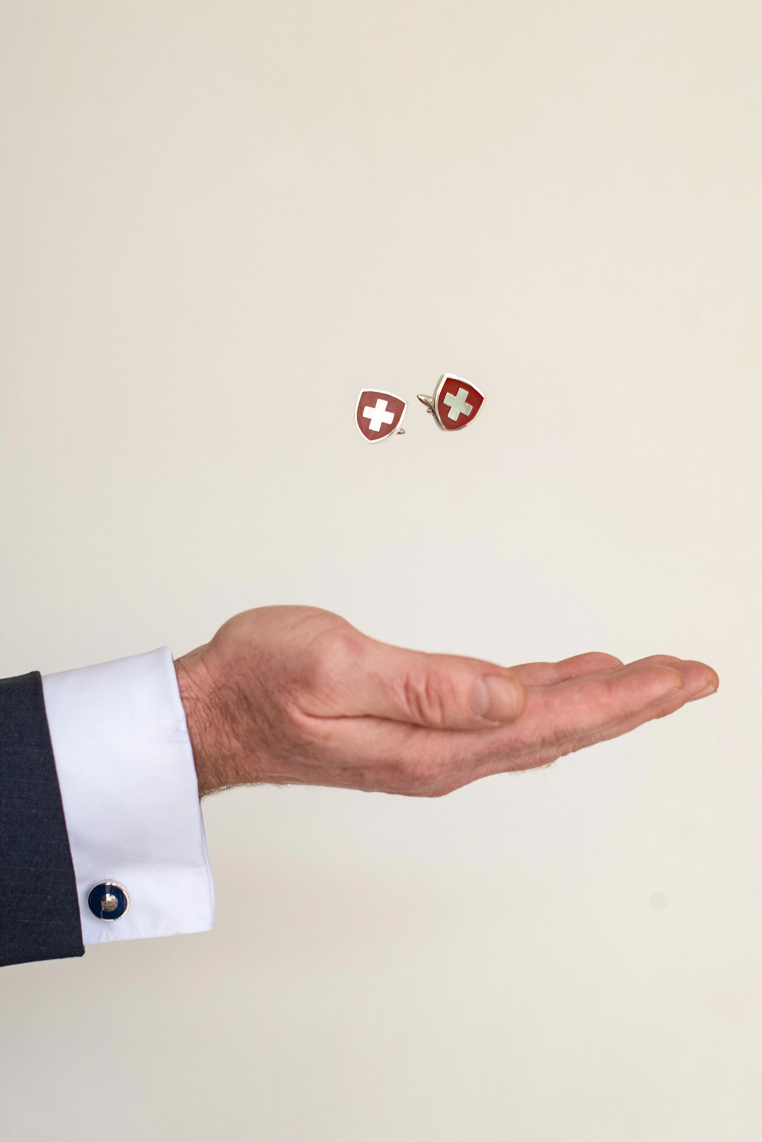 Boutons de manchette personnalisés pour marié
