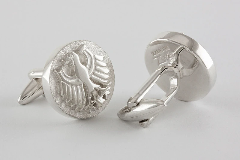 Aigle rond Boutons de manchette