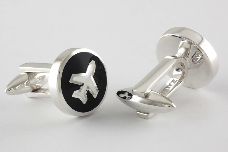 Avion Boutons de manchette