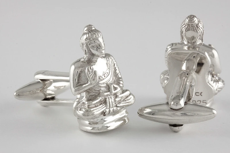 Bouddha Boutons de manchette