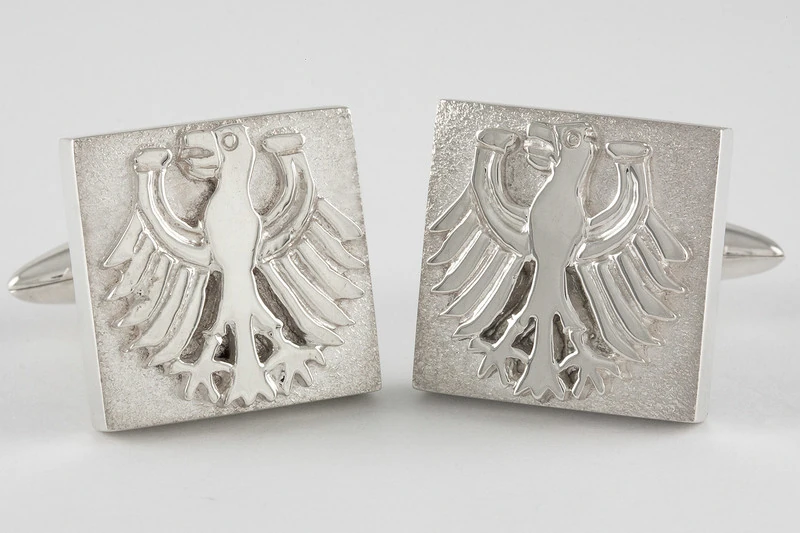 Aigle carre Boutons de manchette