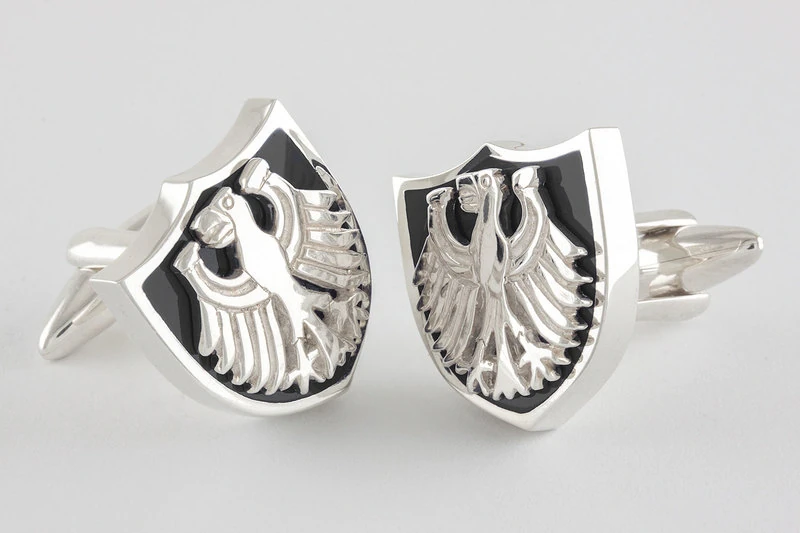 Aigle ecu Boutons de manchette