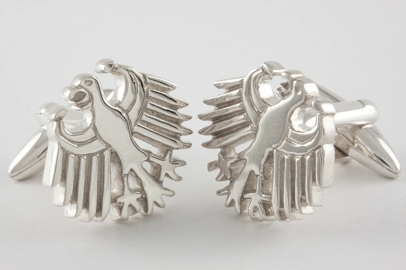 Aigle heraldique Boutons de manchette