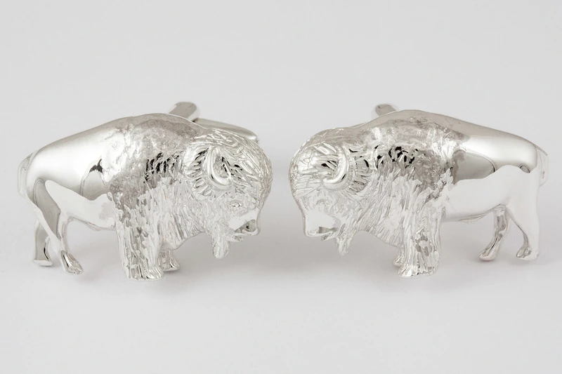 Bison Boutons de manchette