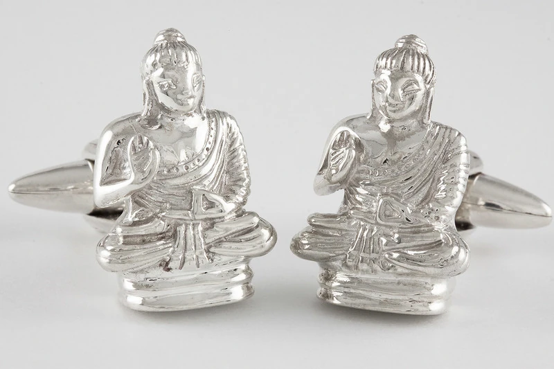 Bouddha Boutons de manchette