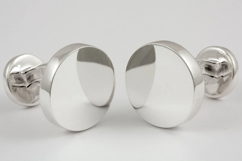 Bouton rond Boutons de manchette