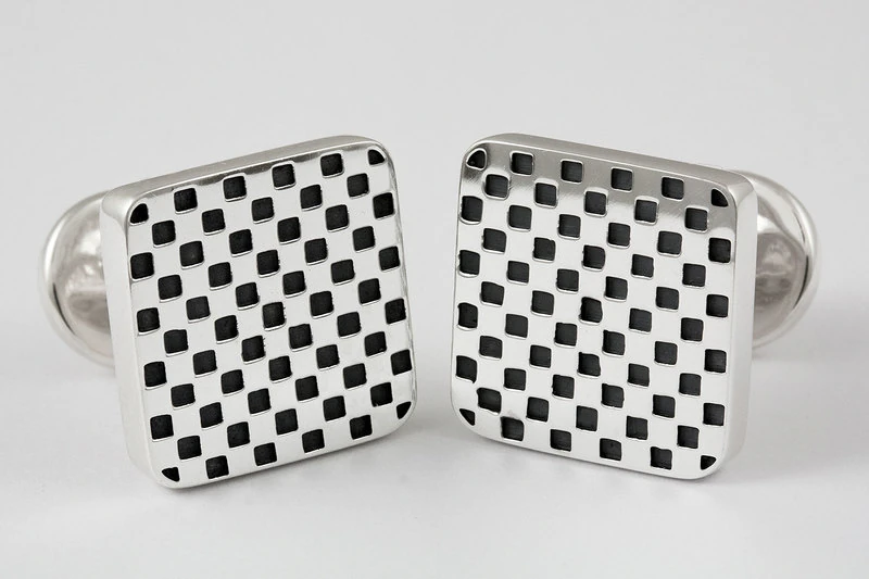 Damier Boutons de manchette