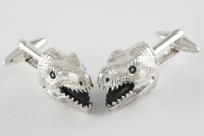 Dinosaure t rex Boutons de manchette