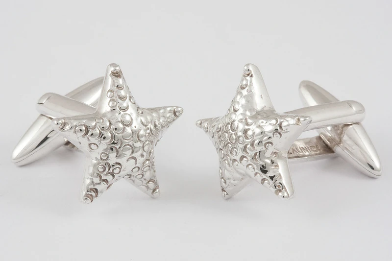 Etoile mer Boutons de manchette