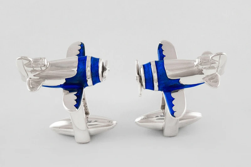 Avion Boutons de manchette
