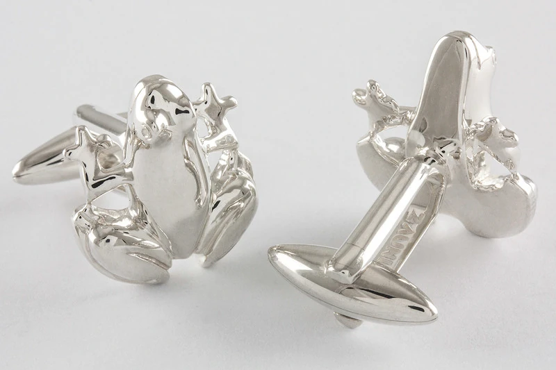 Grenouille Boutons de manchette
