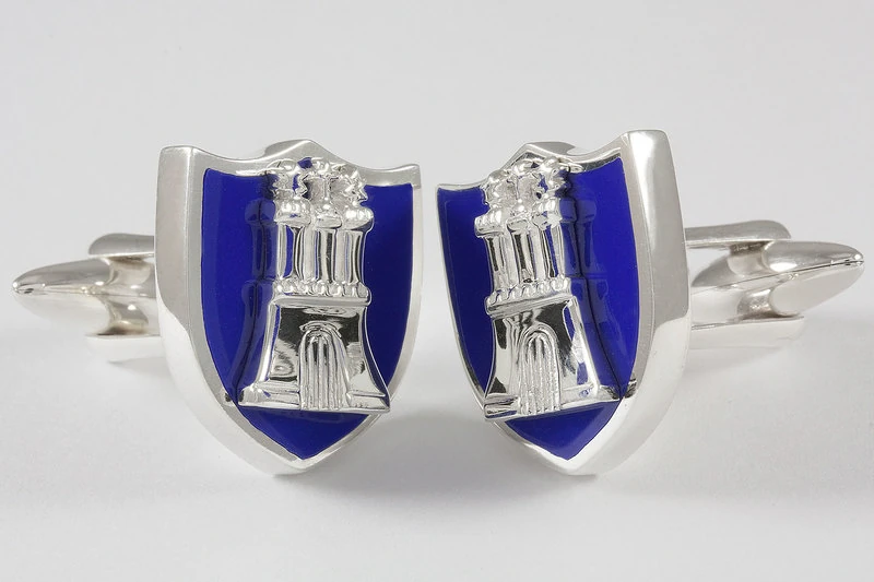 Hambourg blason Boutons de manchette