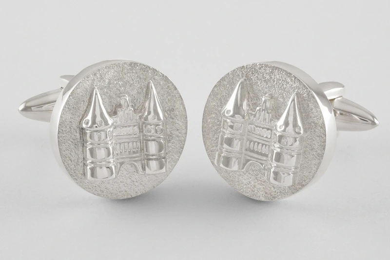 Holstentor rond Boutons de manchette