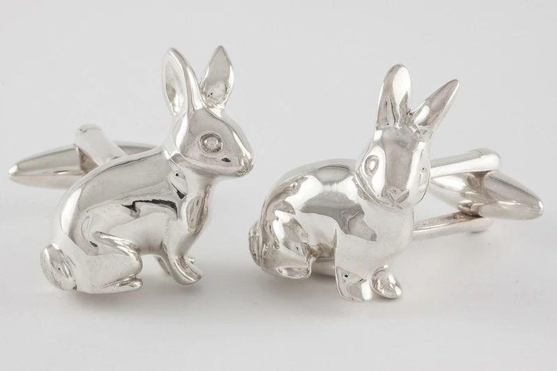 Lapin Boutons de manchette