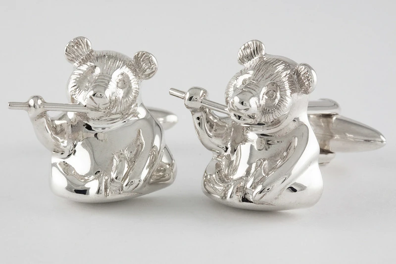 Panda Boutons de manchette