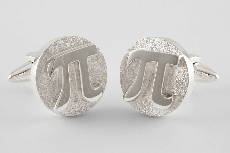Pi ronds Boutons de manchette
