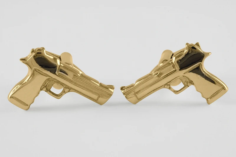 Pistolet Boutons de manchette