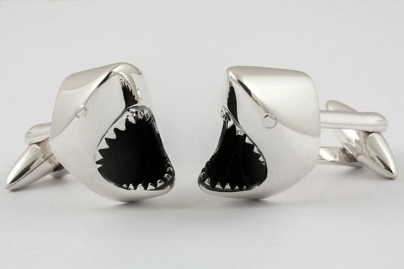Requin Boutons de manchette