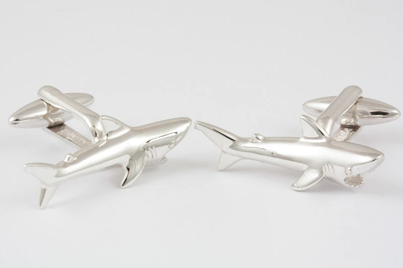 Requin Boutons de manchette