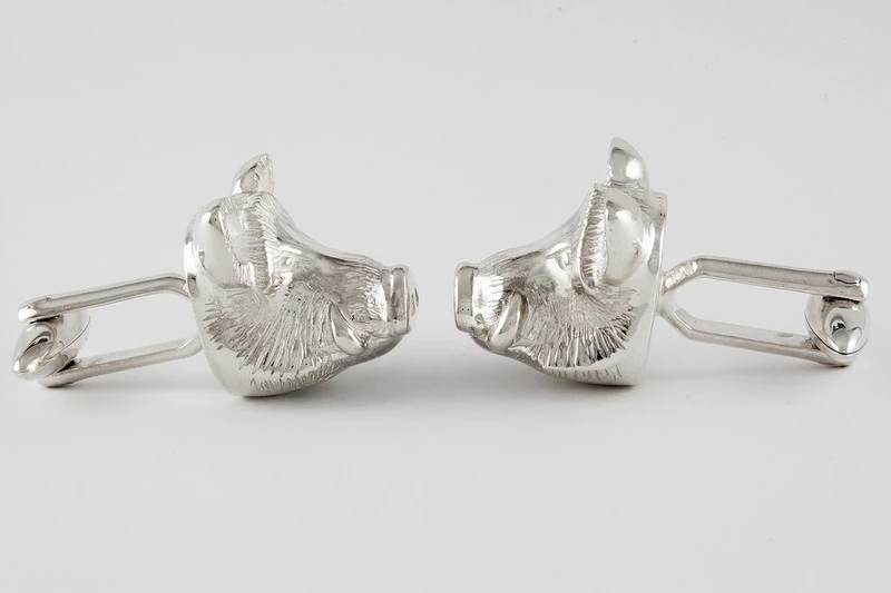 Sanglier Boutons de manchette