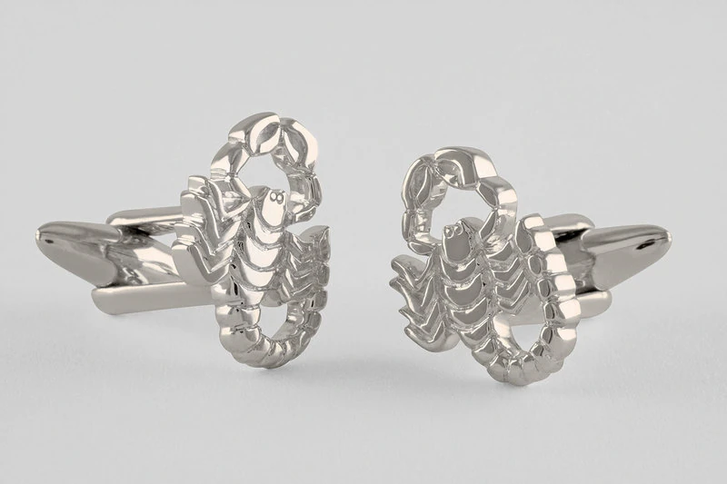 Scorpion Boutons de manchette