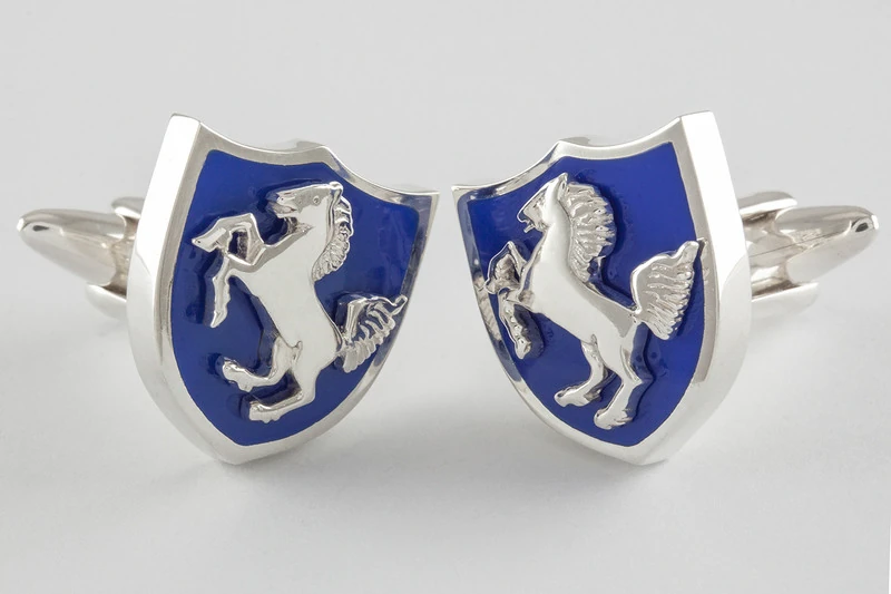 Cheval échecs Boutons de manchette