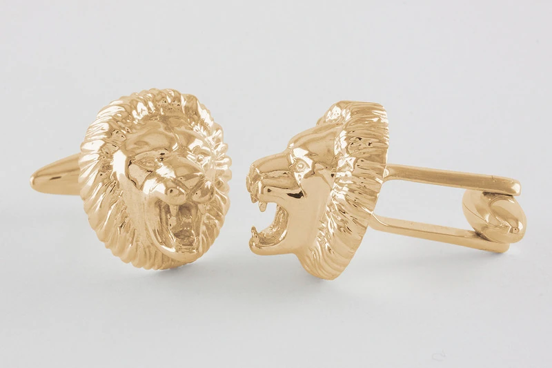 Lion Boutons de manchette