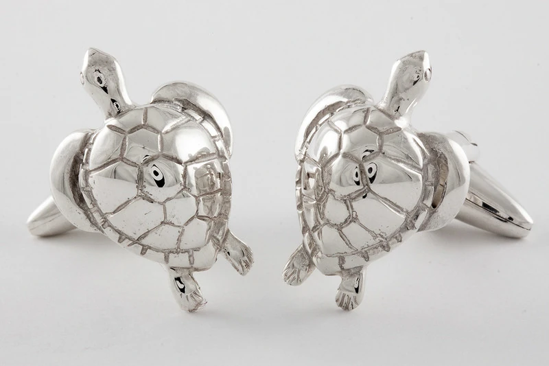 Tortue Boutons de manchette