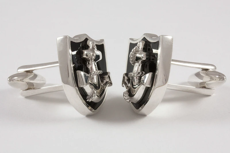 Motif nautique Boutons de manchette