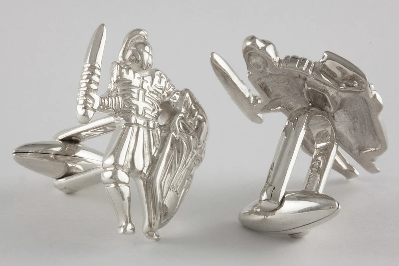 Cheval échecs Boutons de manchette