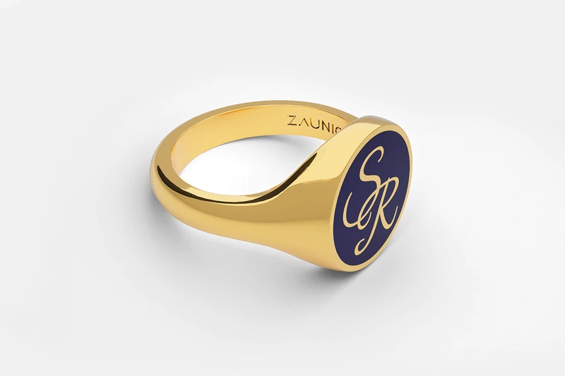 Calligraphie Bague
