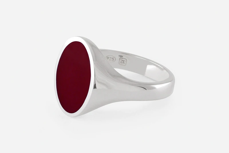 Ovale Bague