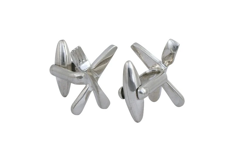 Couteau fourchette Boutons de manchette