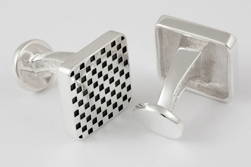 Damier Boutons de manchette