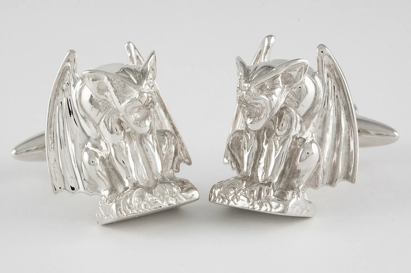 Gargouille gothique Boutons de manchette