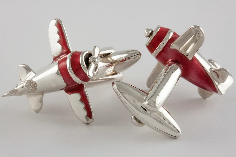 Avion Boutons de manchette