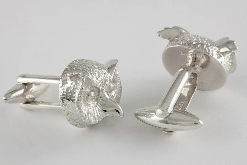 Hibou Boutons de manchette