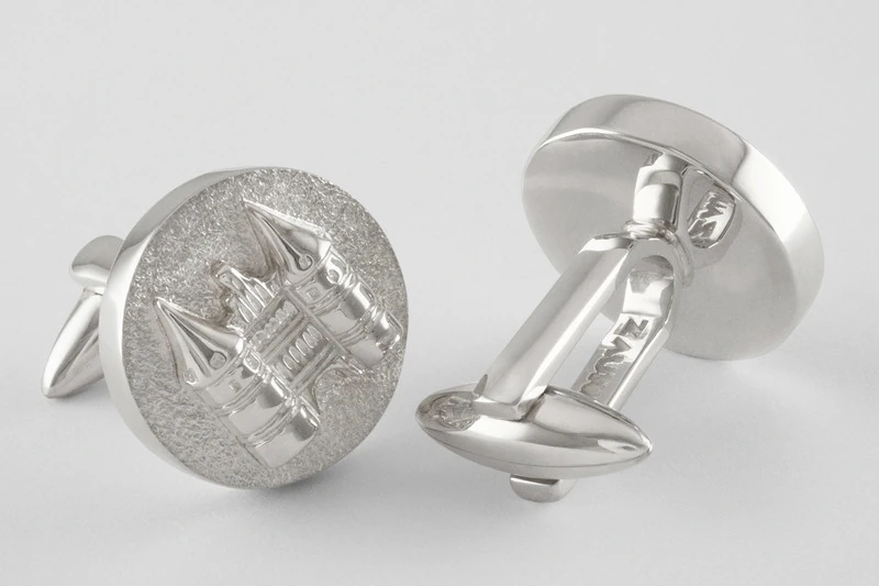 Holstentor rond Boutons de manchette