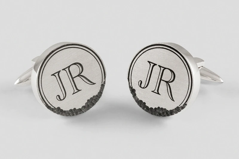 Symbole graves vintage Boutons de manchette