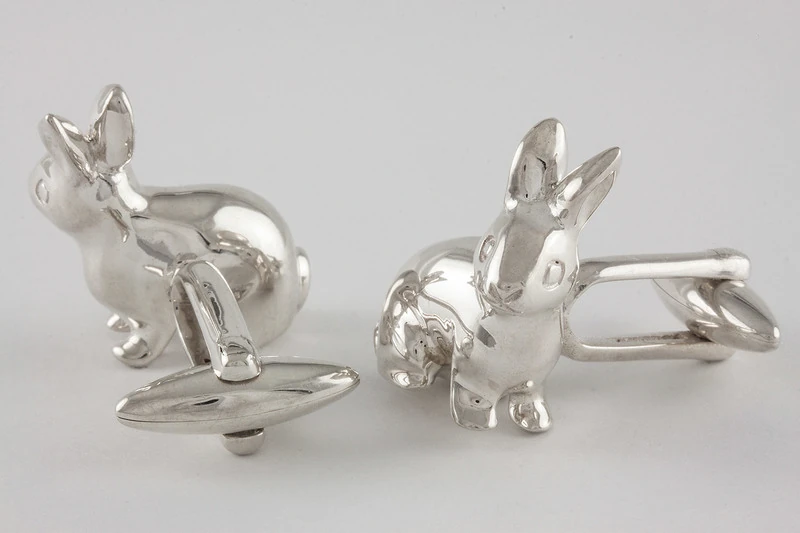 Lapin Boutons de manchette