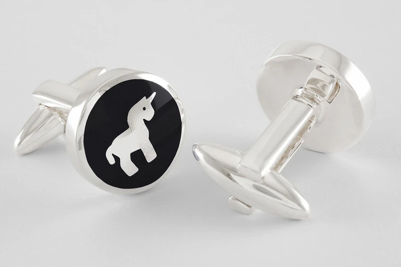 Licorne Boutons de manchette