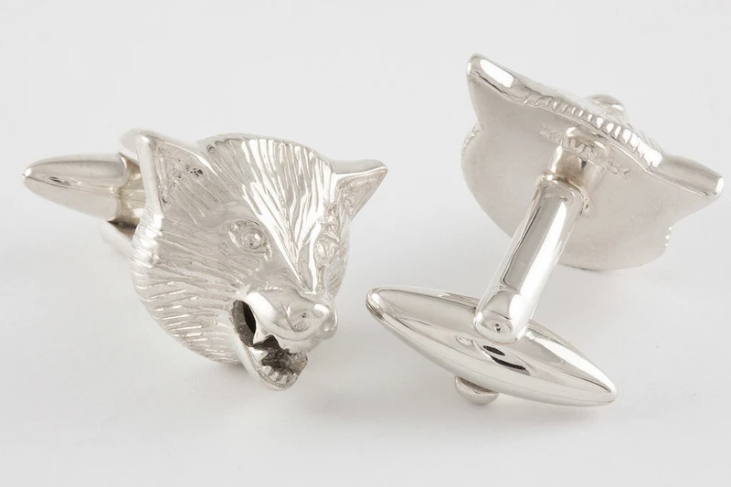 Loup Boutons de manchette