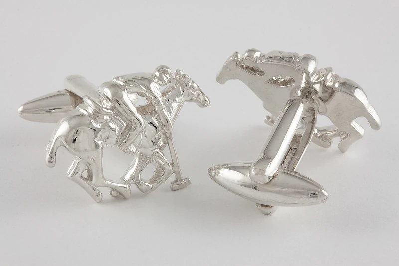 Cheval échecs Boutons de manchette