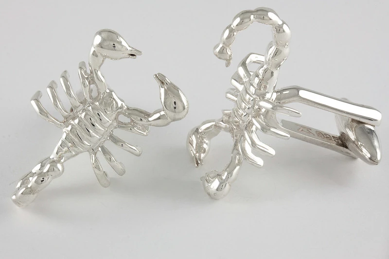 Scorpion Boutons de manchette