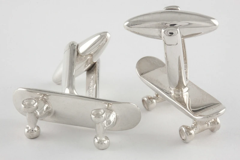 Skateboard Boutons de manchette
