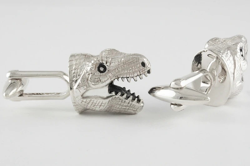 Dinosaure t rex Boutons de manchette