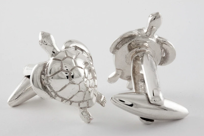 Tortue Boutons de manchette