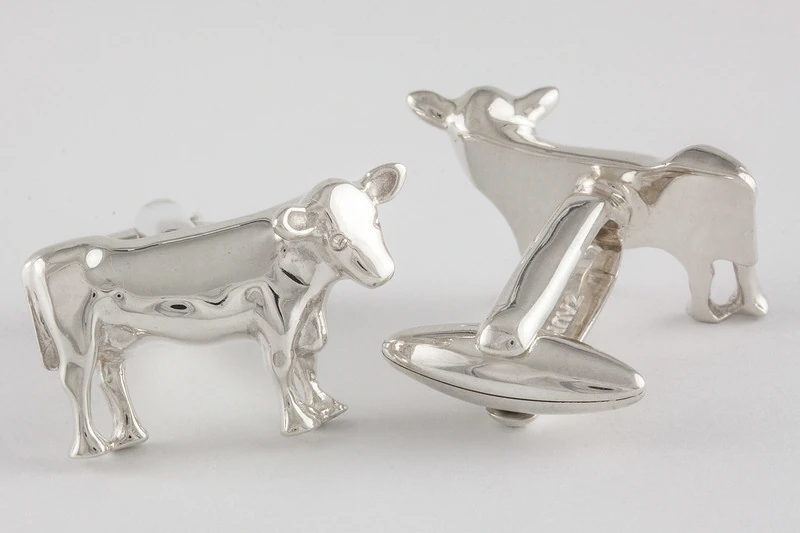 Vache Boutons de manchette